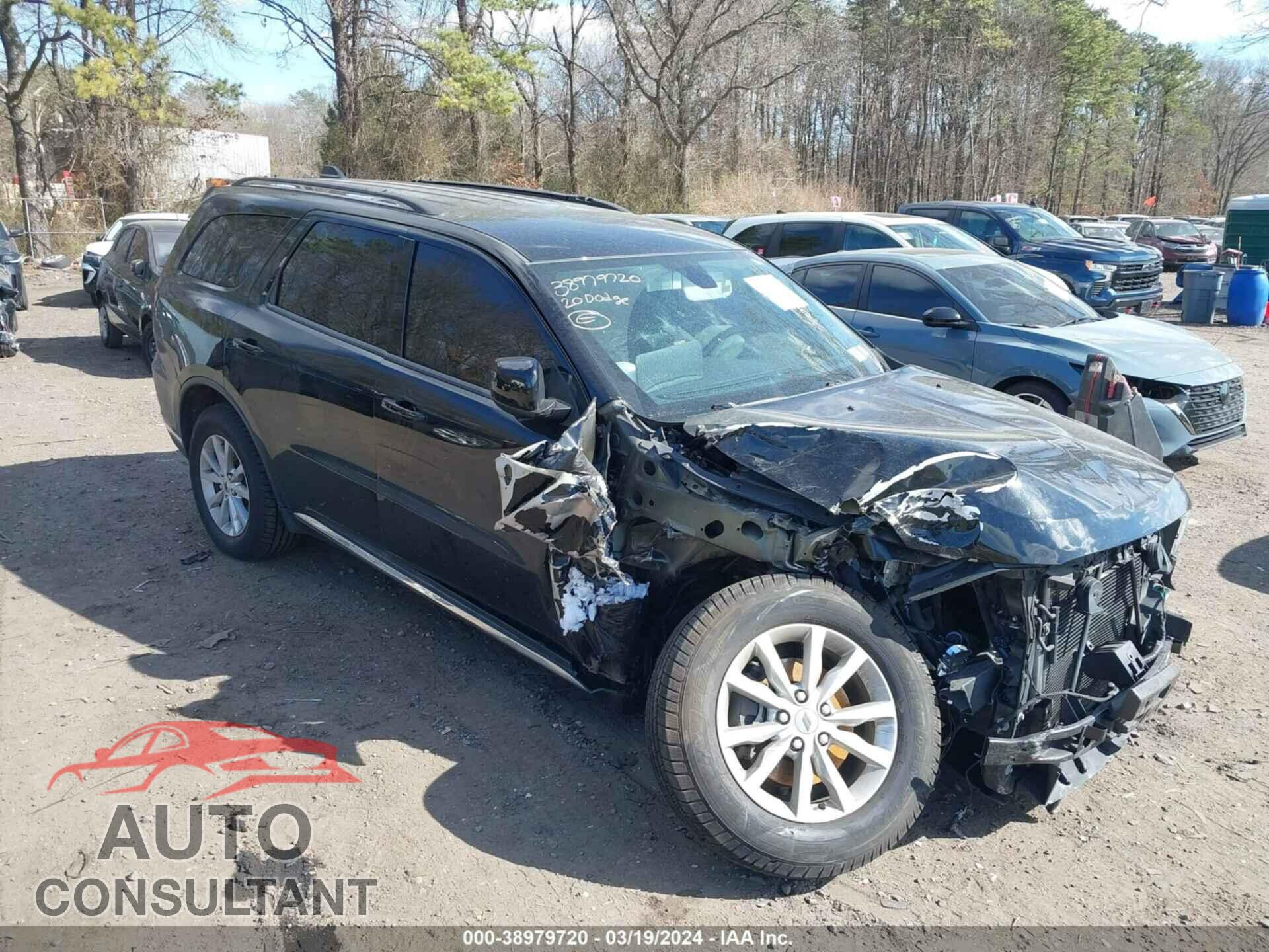 DODGE DURANGO 2020 - 1C4RDJAG3LC131536
