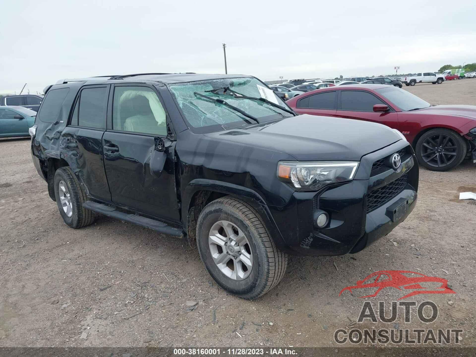 TOYOTA 4RUNNER 2016 - JTEZU5JR4G5117577