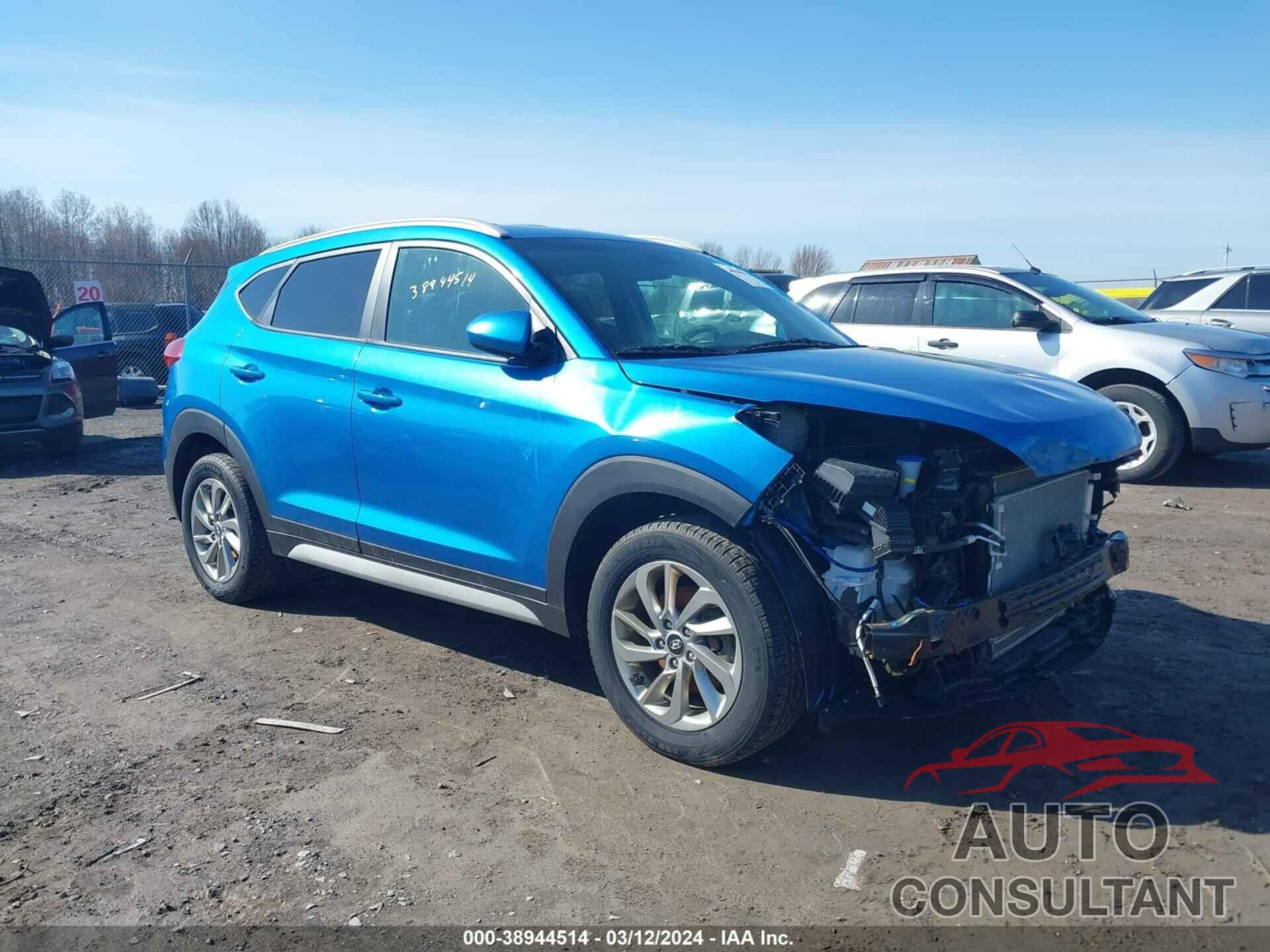 HYUNDAI TUCSON 2018 - KM8J3CA41JU735719