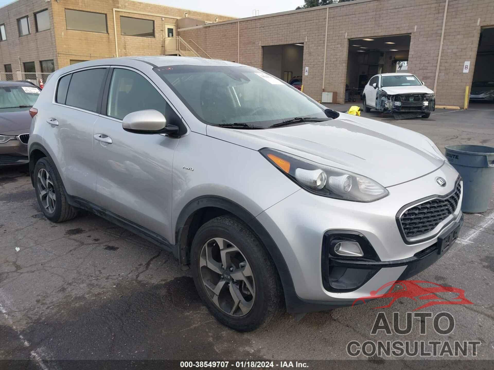 KIA SPORTAGE 2020 - KNDPMCAC2L7801036