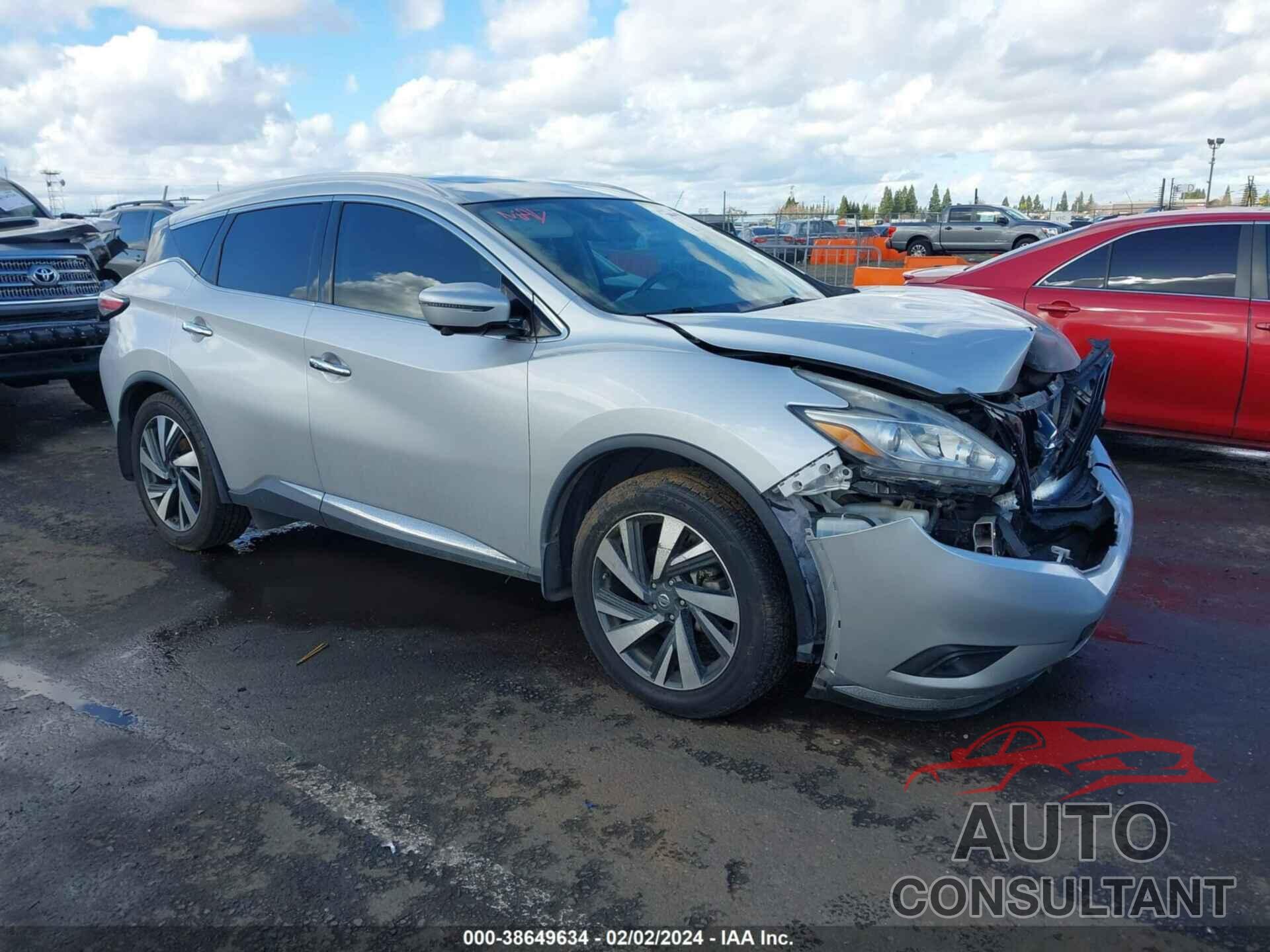 NISSAN MURANO 2017 - 5N1AZ2MG5HN160852