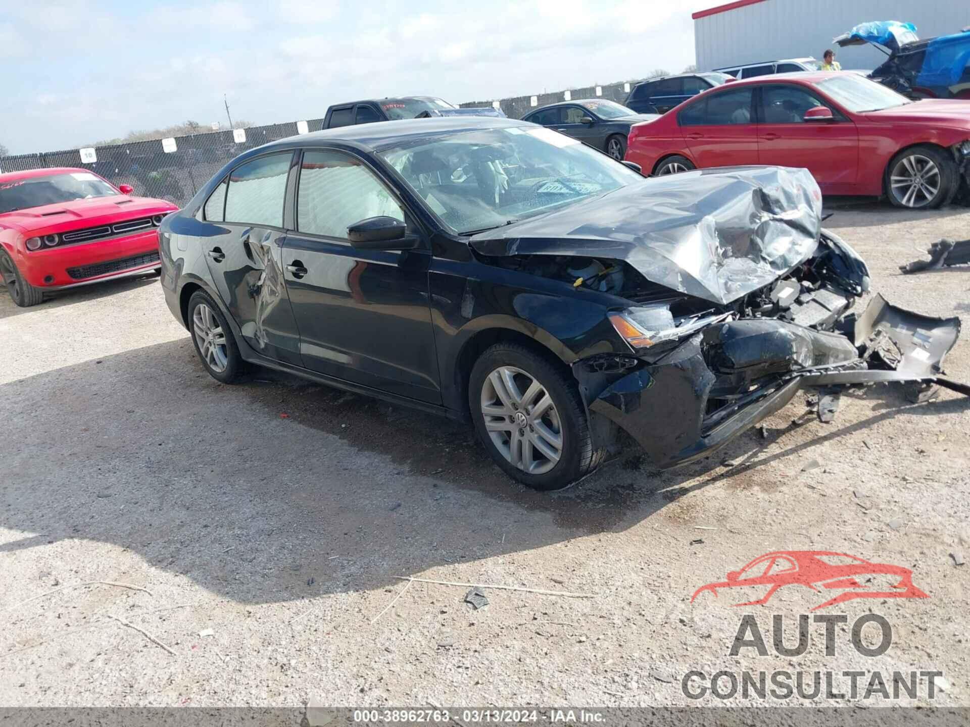 VOLKSWAGEN JETTA 2018 - 3VW2B7AJ9JM249945