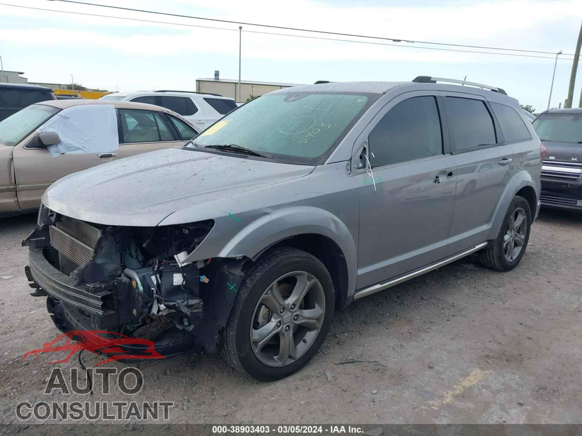 DODGE JOURNEY 2017 - 3C4PDCGG8HT599333