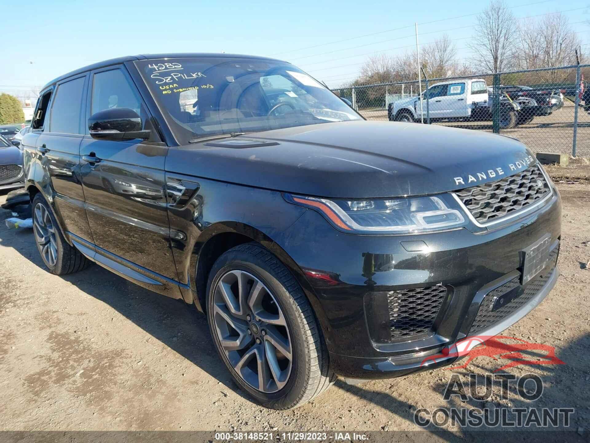 LAND ROVER RANGE ROVER SPORT 2019 - SALWR2RU6KA868690