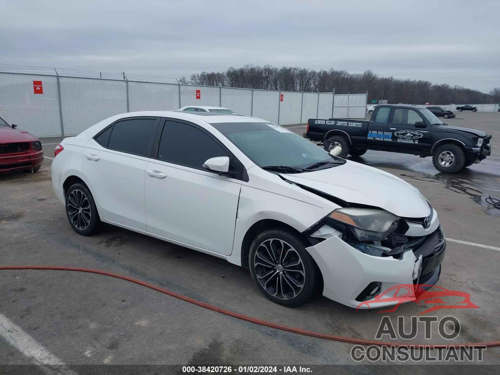 TOYOTA COROLLA 2016 - 2T1BURHE2GC721079