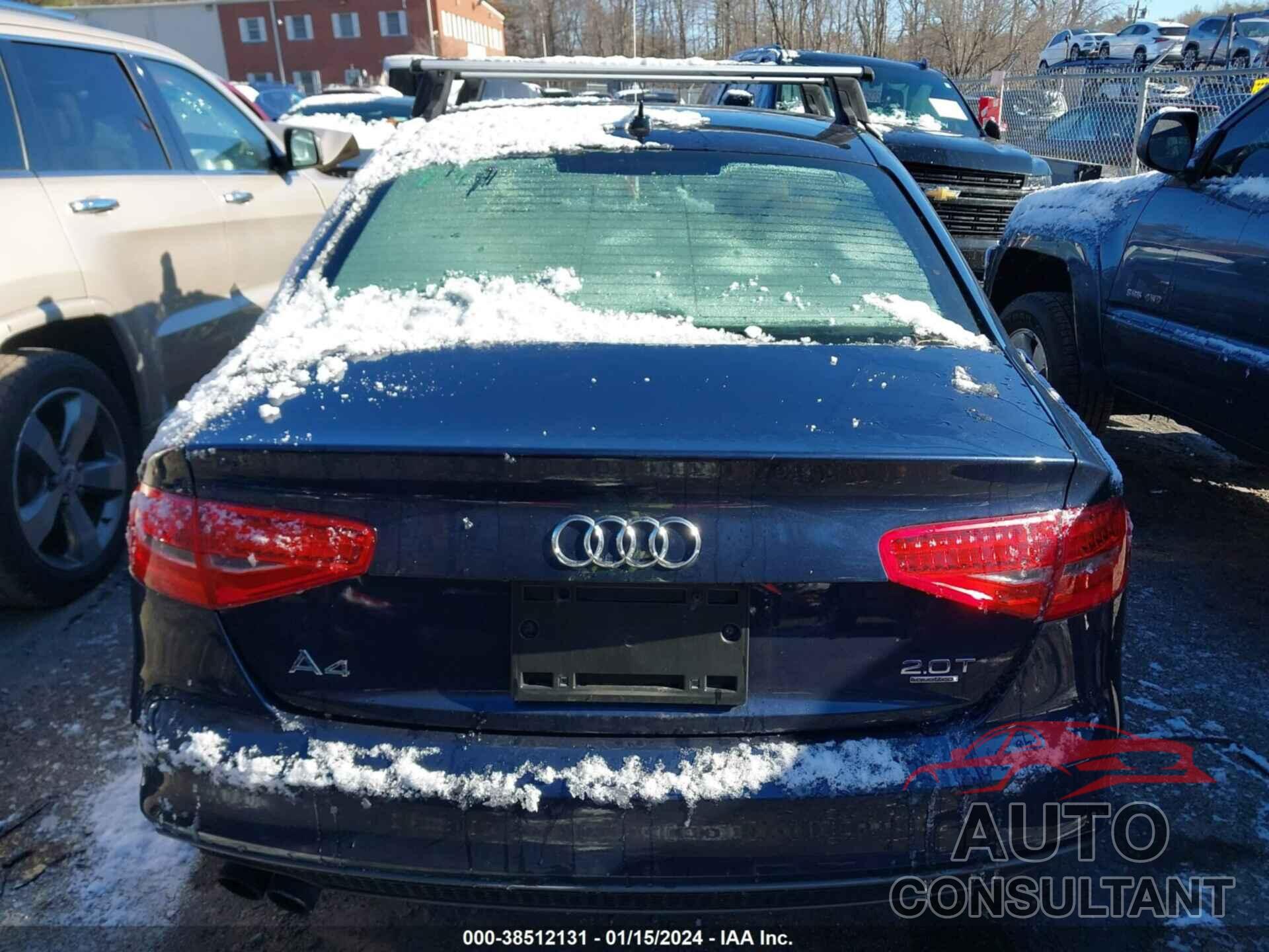 AUDI A4 2016 - WAUBFAFL8GN002572