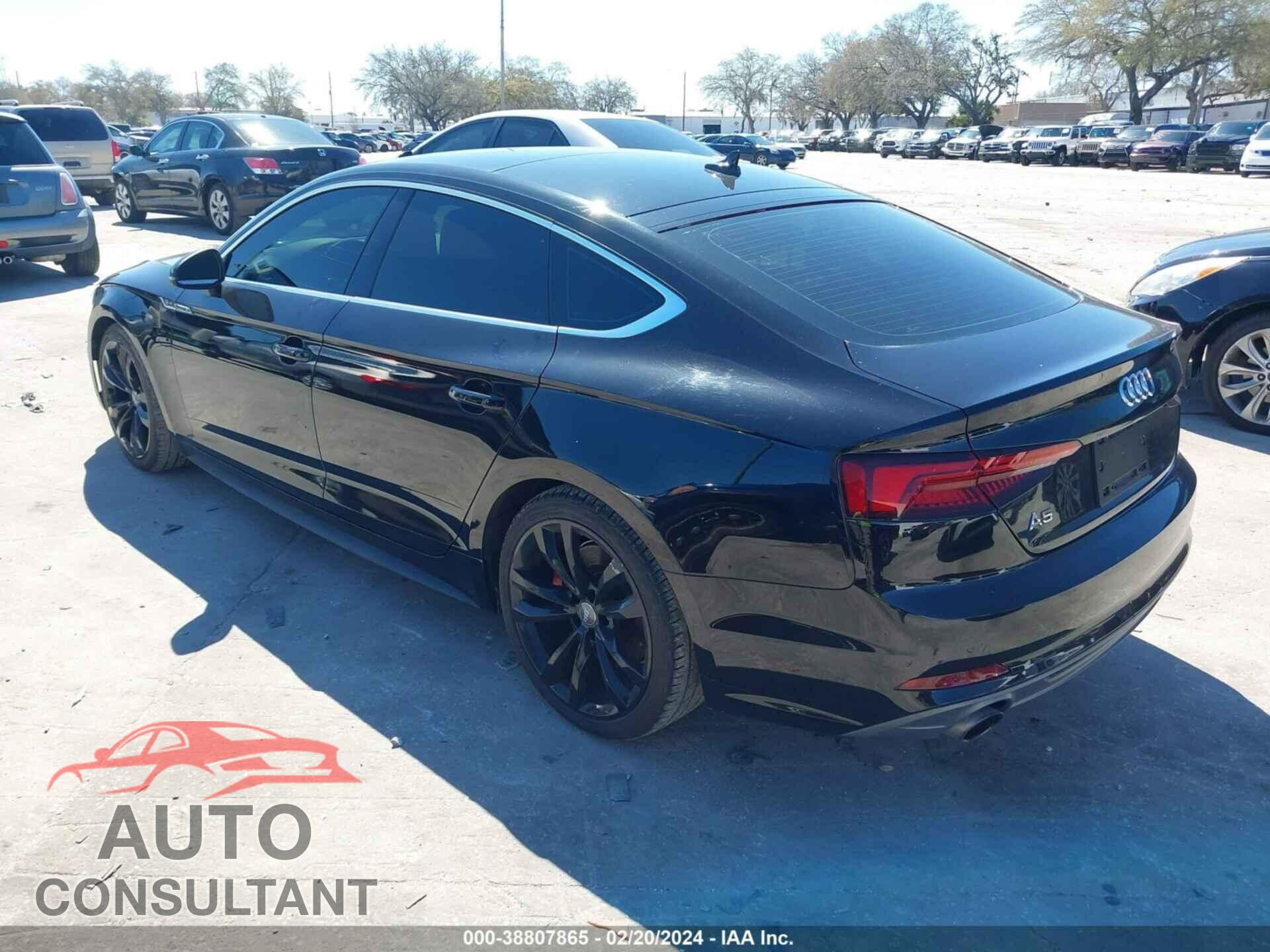 AUDI A5 2018 - WAUDNCF52JA041780