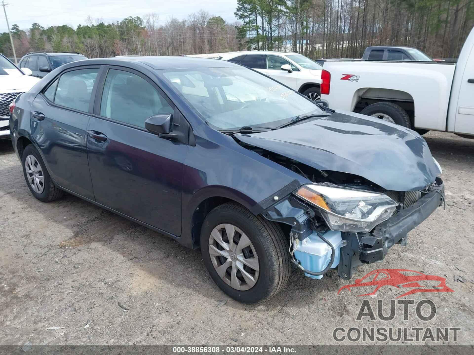 TOYOTA COROLLA 2016 - 2T1BURHE0GC517333