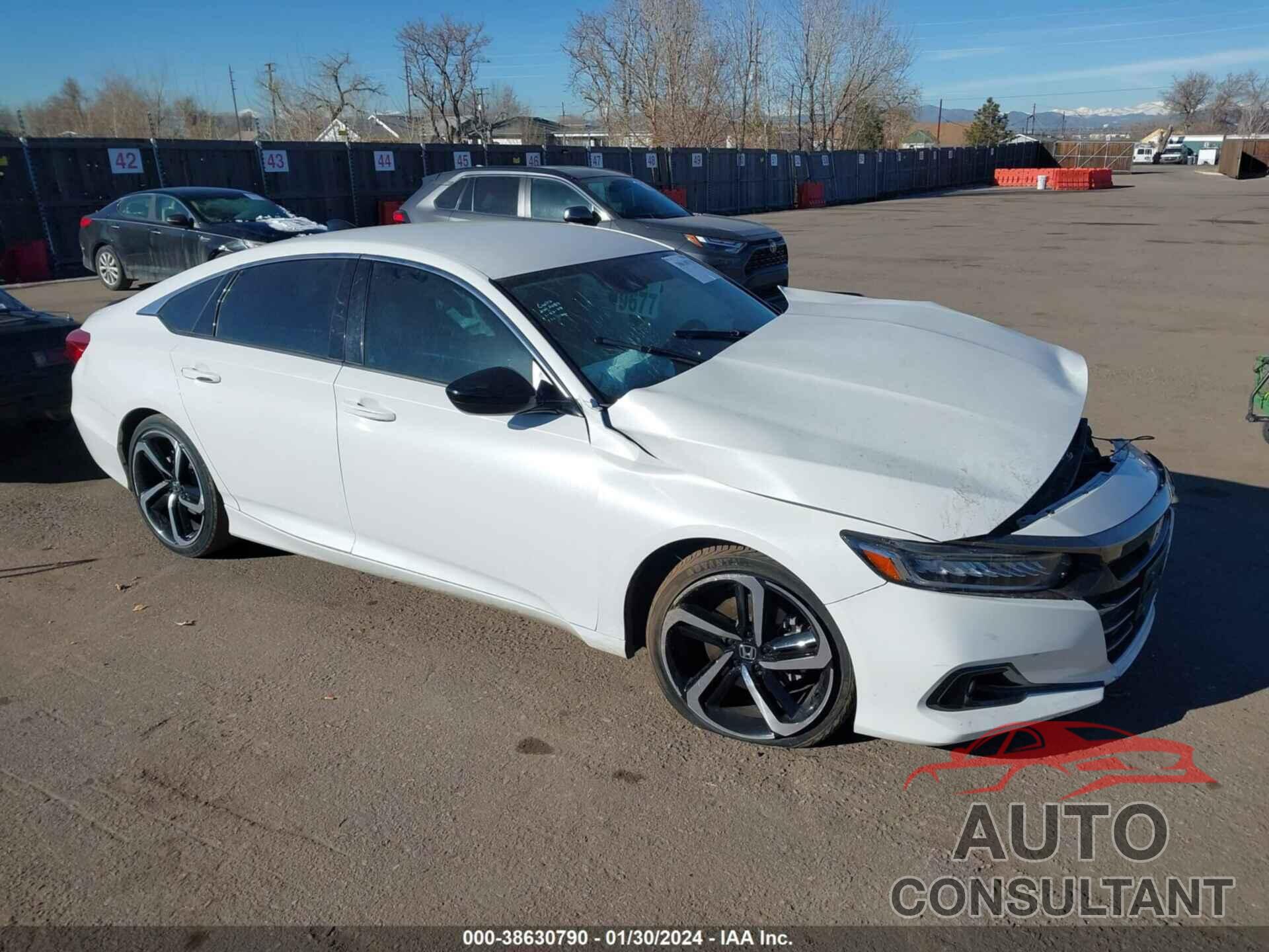 HONDA ACCORD 2021 - 1HGCV1F48MA036325