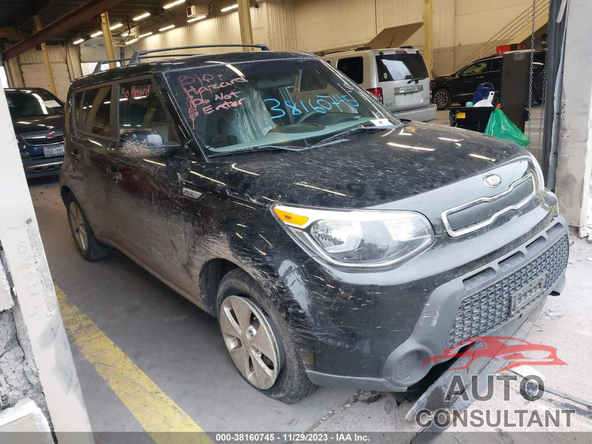 KIA SOUL 2016 - KNDJN2A20G7323564