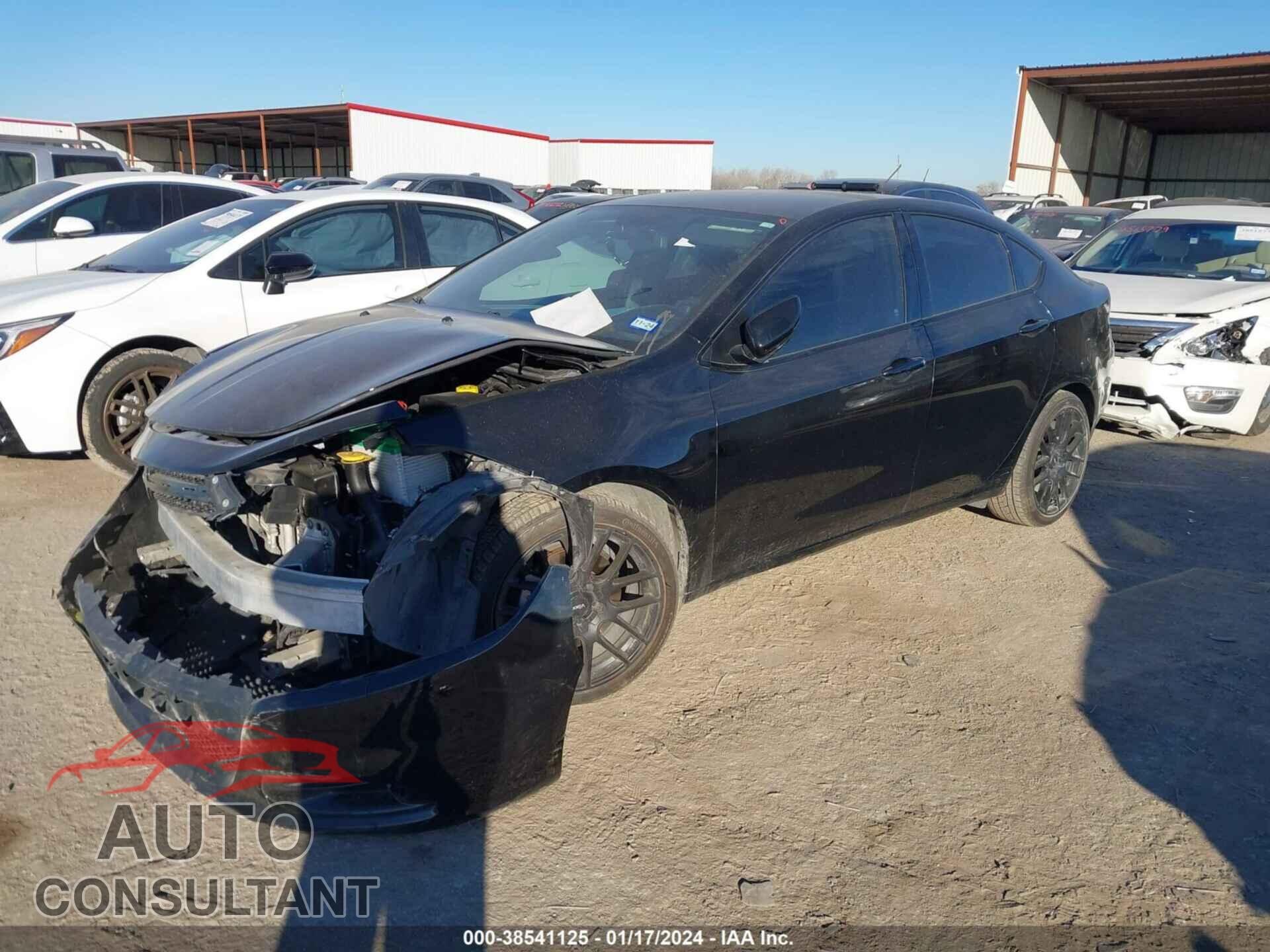 DODGE DART 2016 - 1C3CDFBB2GD503801