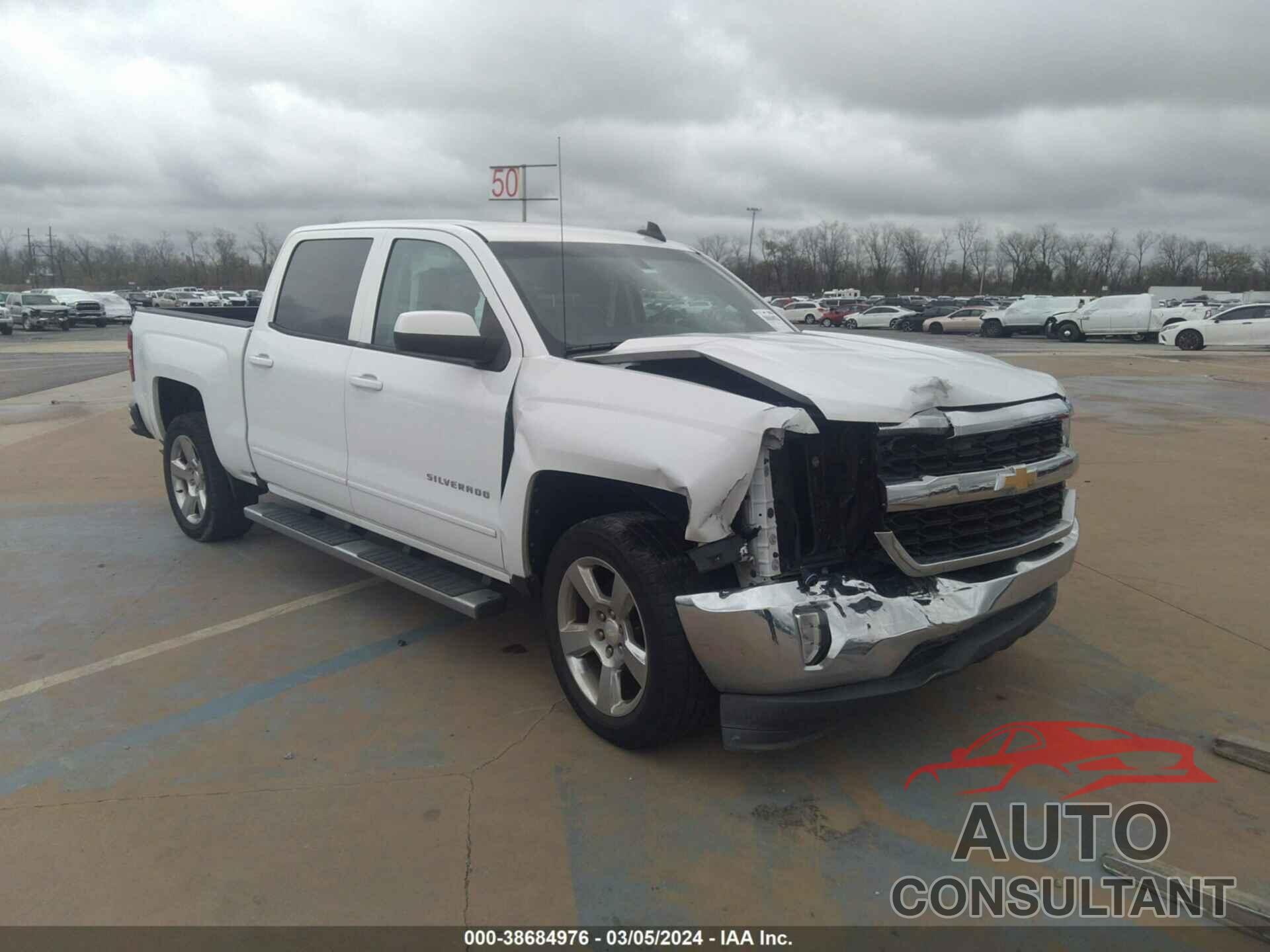 CHEVROLET SILVERADO 2017 - 3GCPCREC5HG117951