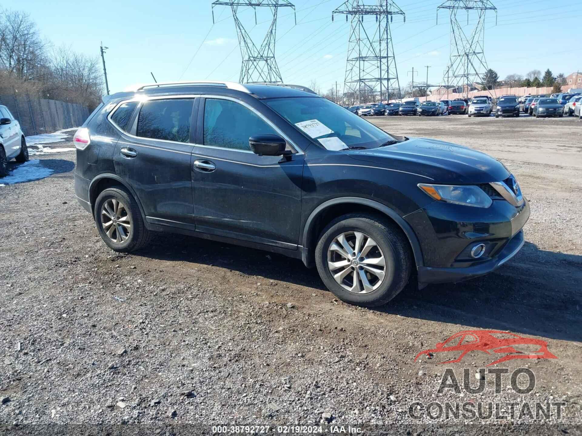 NISSAN ROGUE 2016 - 5N1AT2MMXGC794594