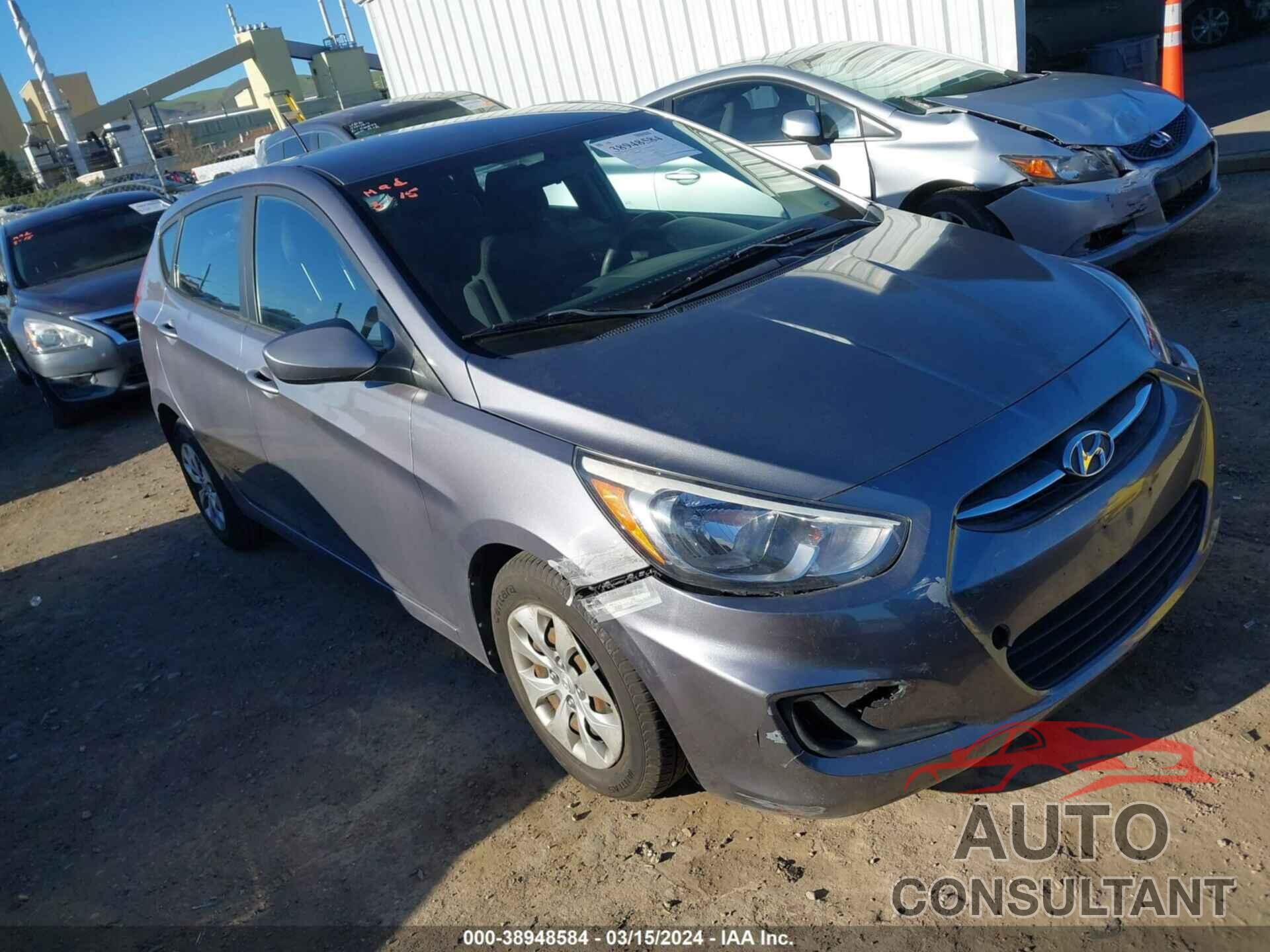 HYUNDAI ACCENT 2016 - KMHCT5AE5GU275440