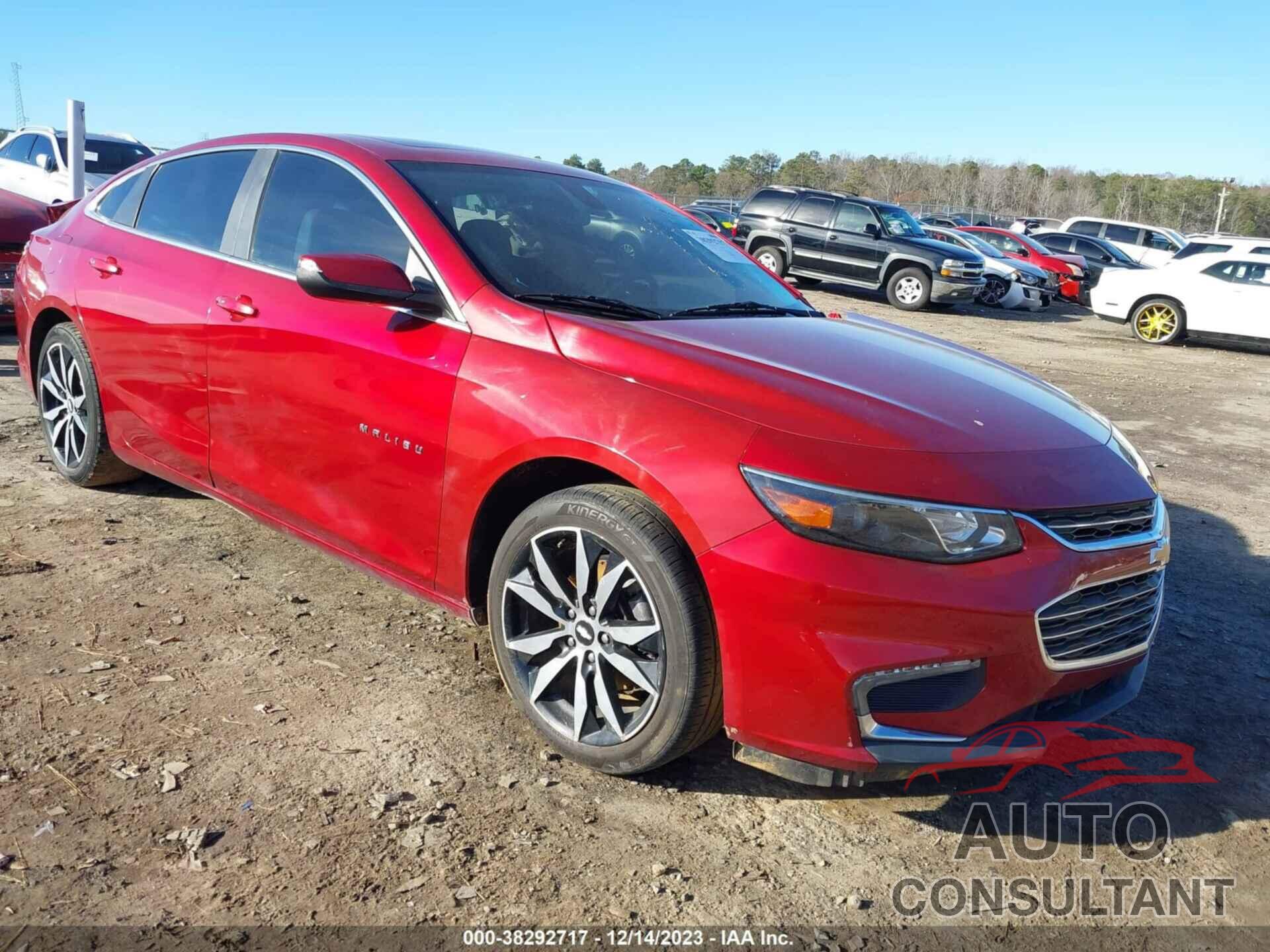 CHEVROLET MALIBU 2017 - 1G1ZE5STXHF164970