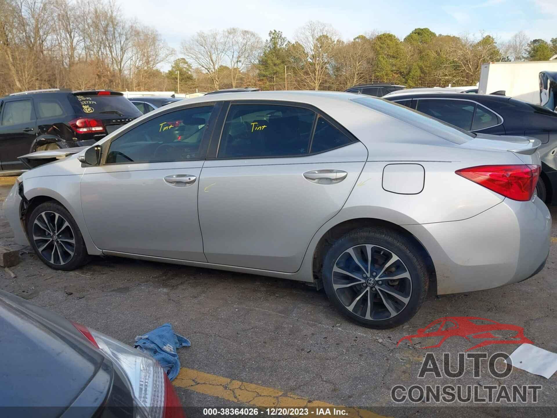 TOYOTA COROLLA 2019 - 5YFBURHE2KP914163