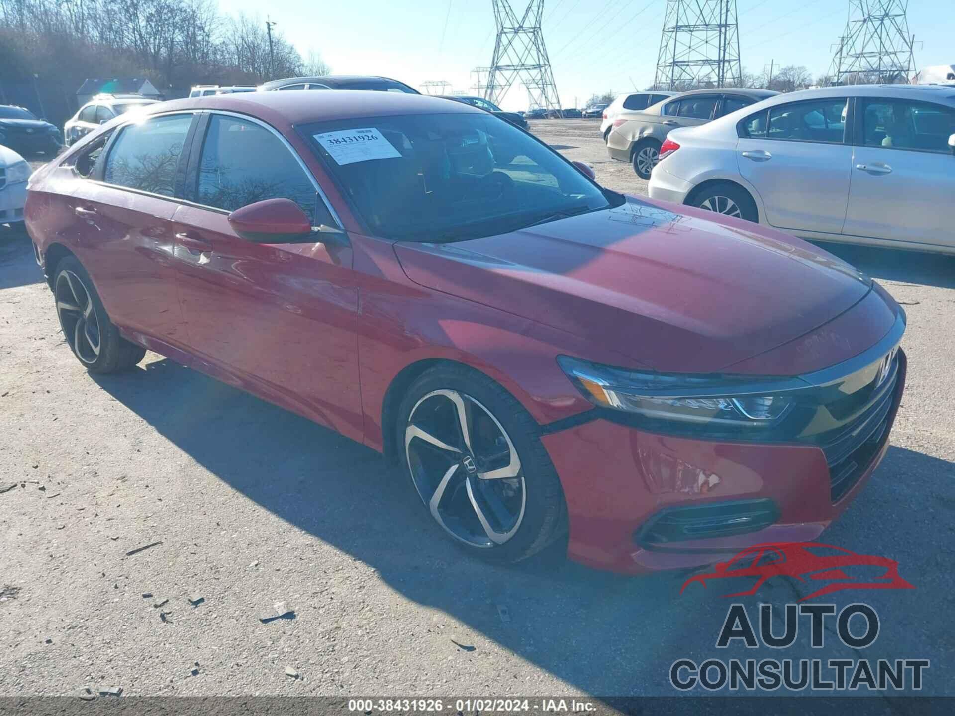 HONDA ACCORD 2018 - 1HGCV1F3XJA213265