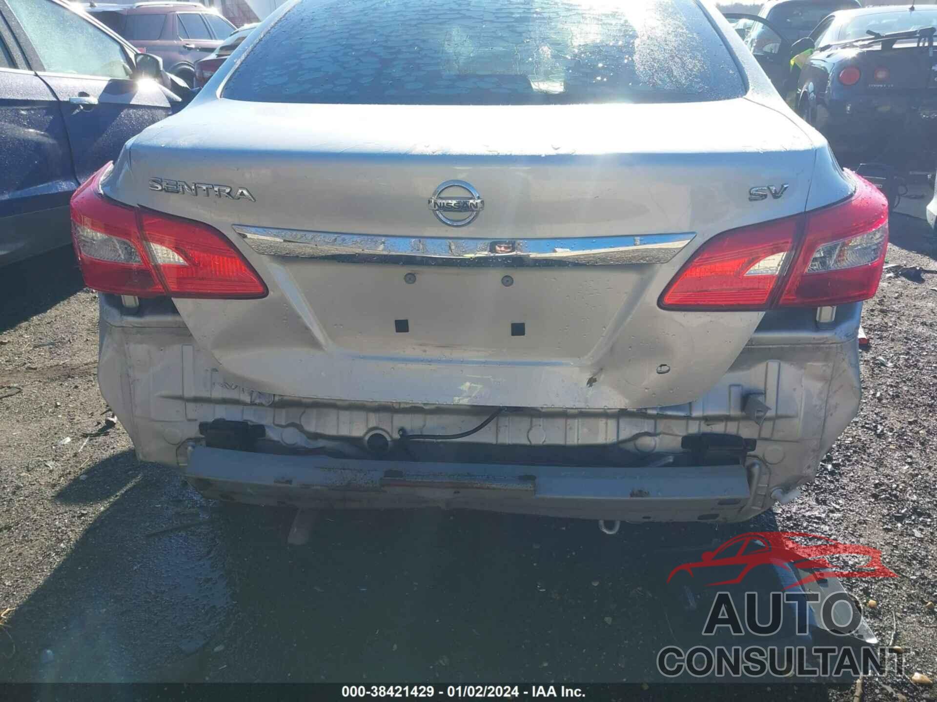 NISSAN SENTRA 2018 - 3N1AB7AP3JL622084