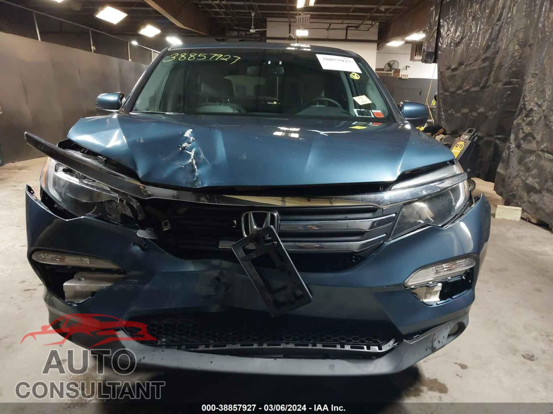 HONDA PILOT 2017 - 5FNYF6H71HB063580