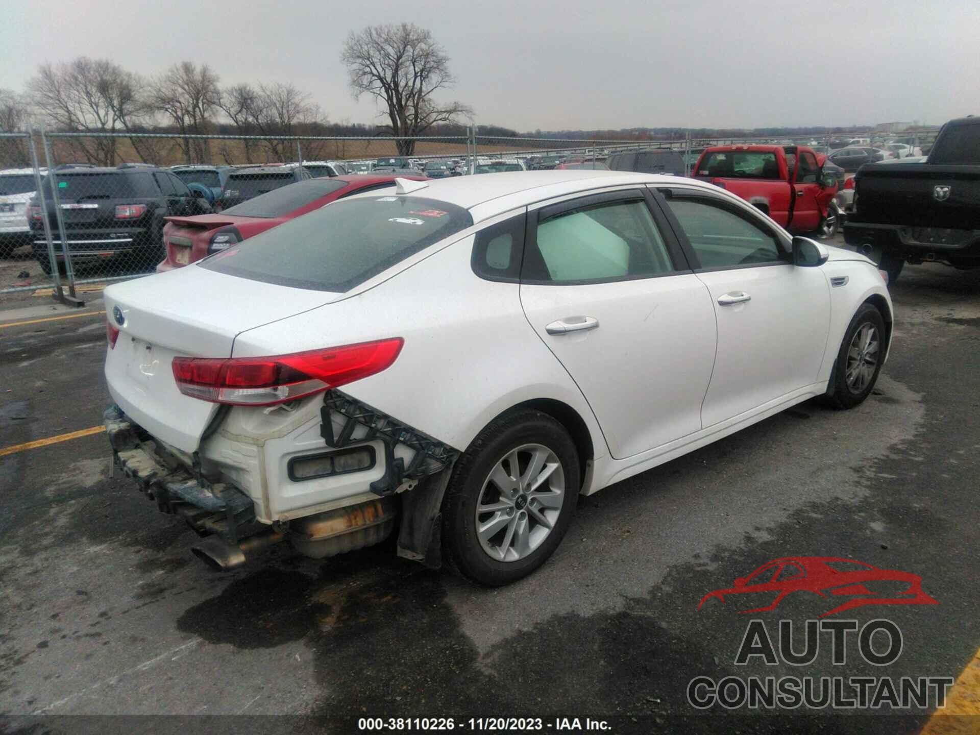 KIA OPTIMA 2016 - KNAGT4L3XG5086530