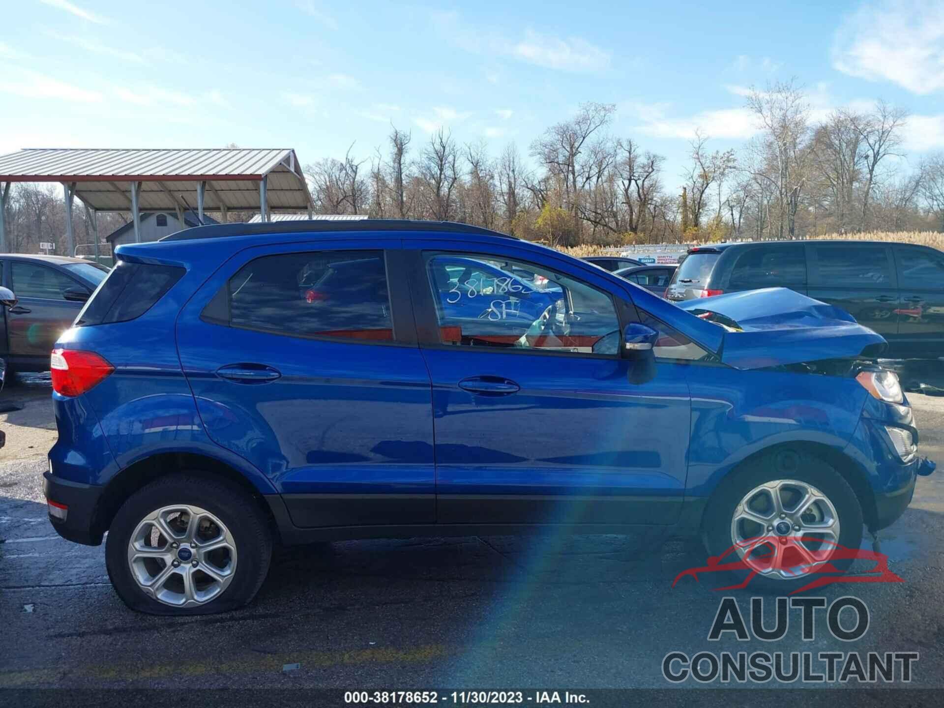 FORD ECOSPORT 2021 - MAJ3S2GE6MC436818