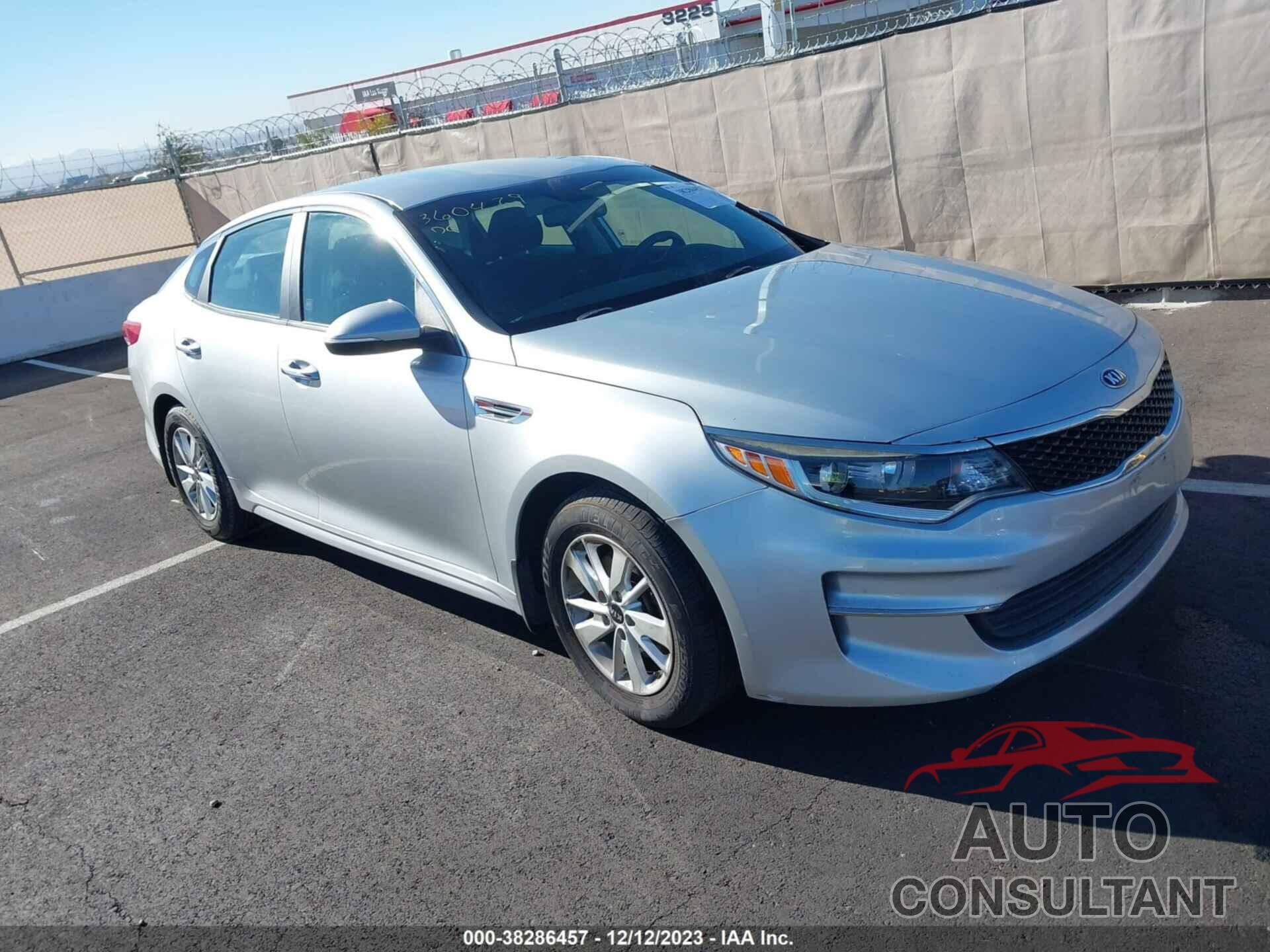KIA OPTIMA 2016 - 5XXGT4L36GG027019