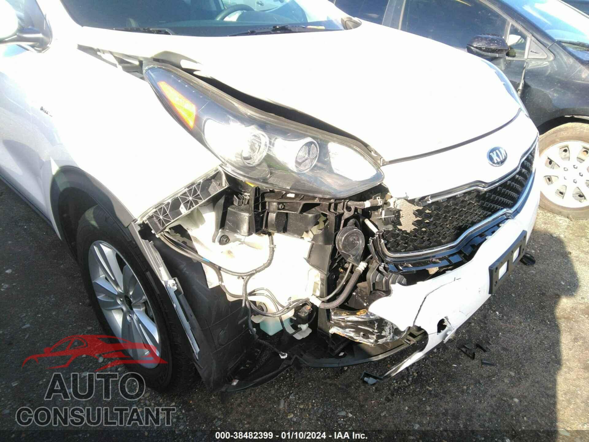 KIA SPORTAGE 2017 - KNDPMCAC2H7238691