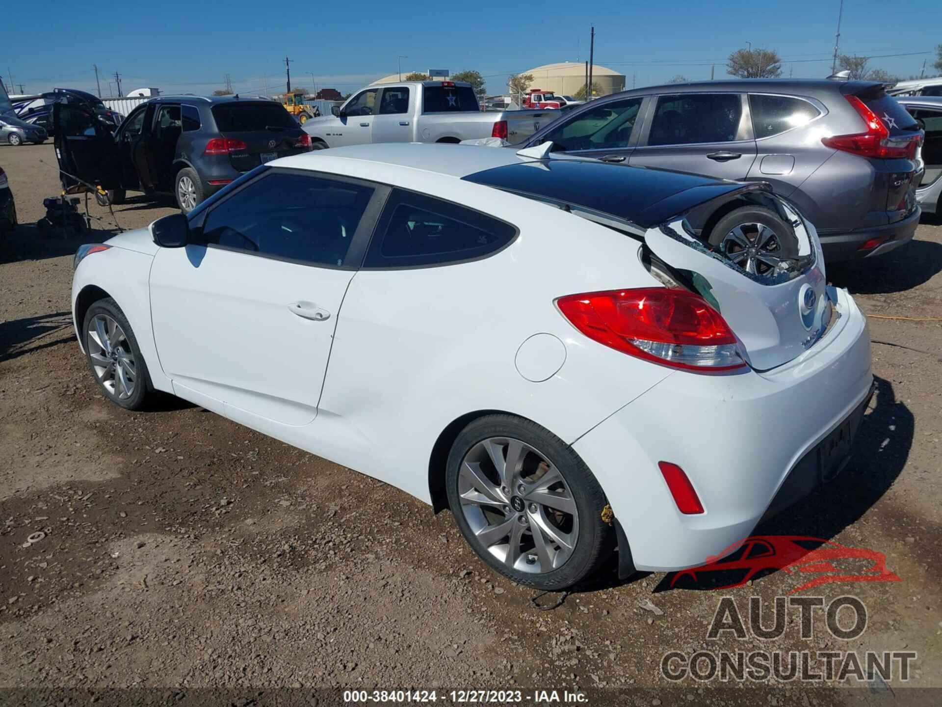 HYUNDAI VELOSTER 2016 - KMHTC6AD6GU292518