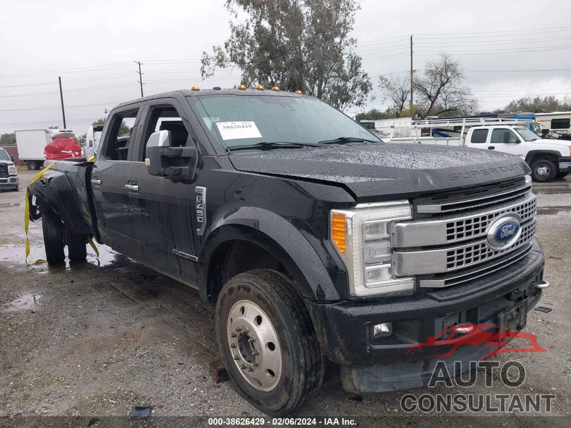 FORD F-450 2018 - 1FT8W4DT3JEC04812