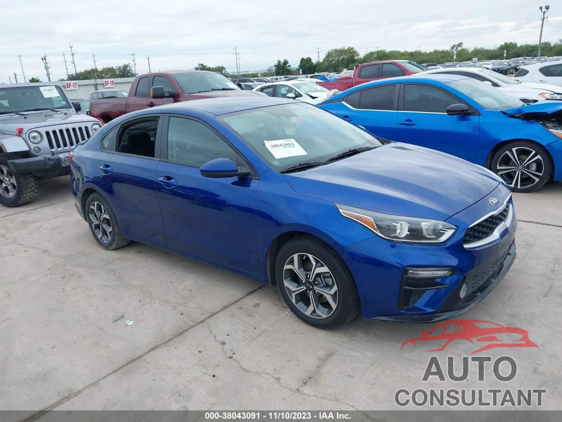 KIA FORTE 2019 - 3KPF24AD6KE103947