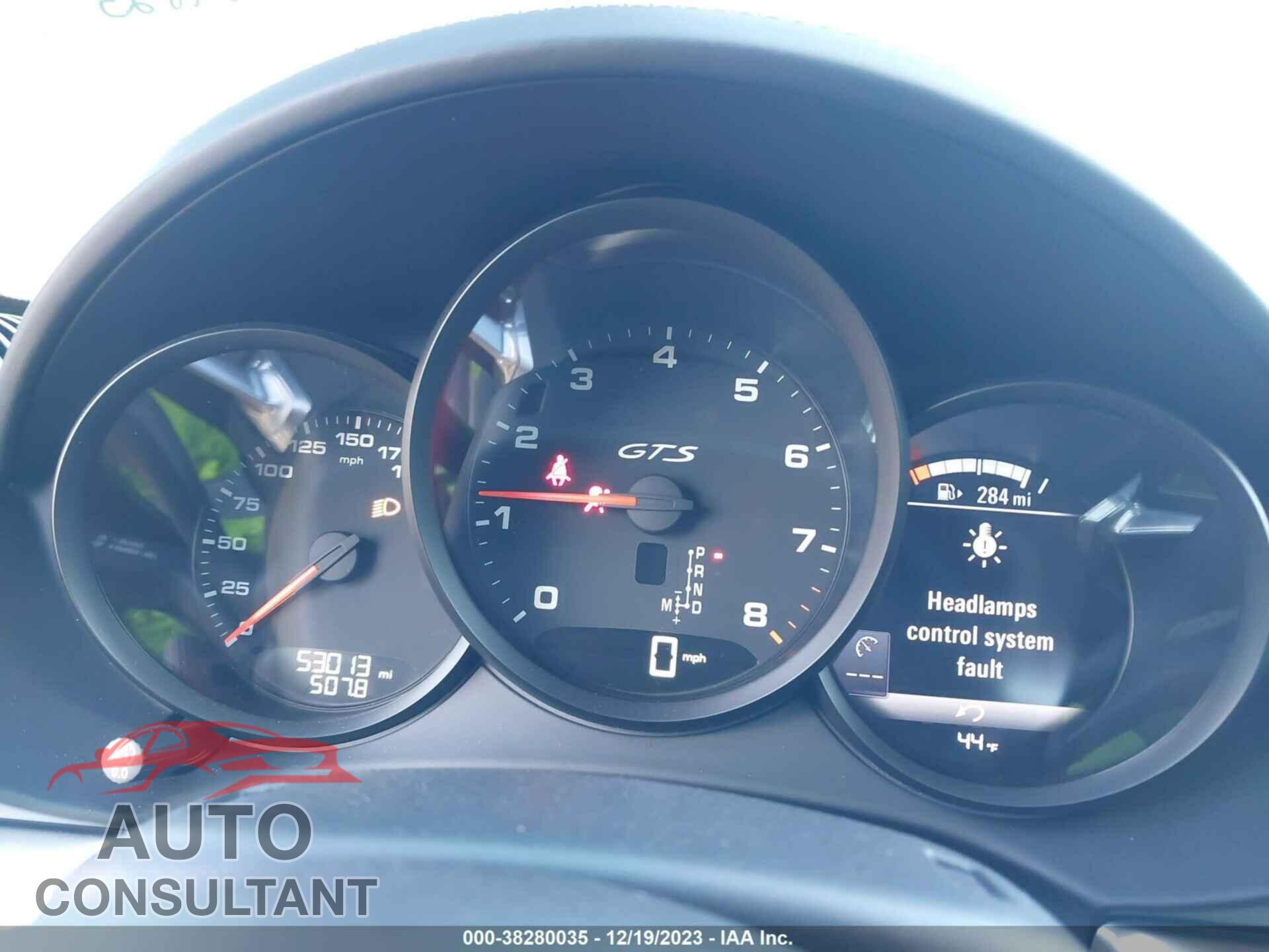 PORSCHE 718 CAYMAN 2018 - WP0AB2A82JS278483