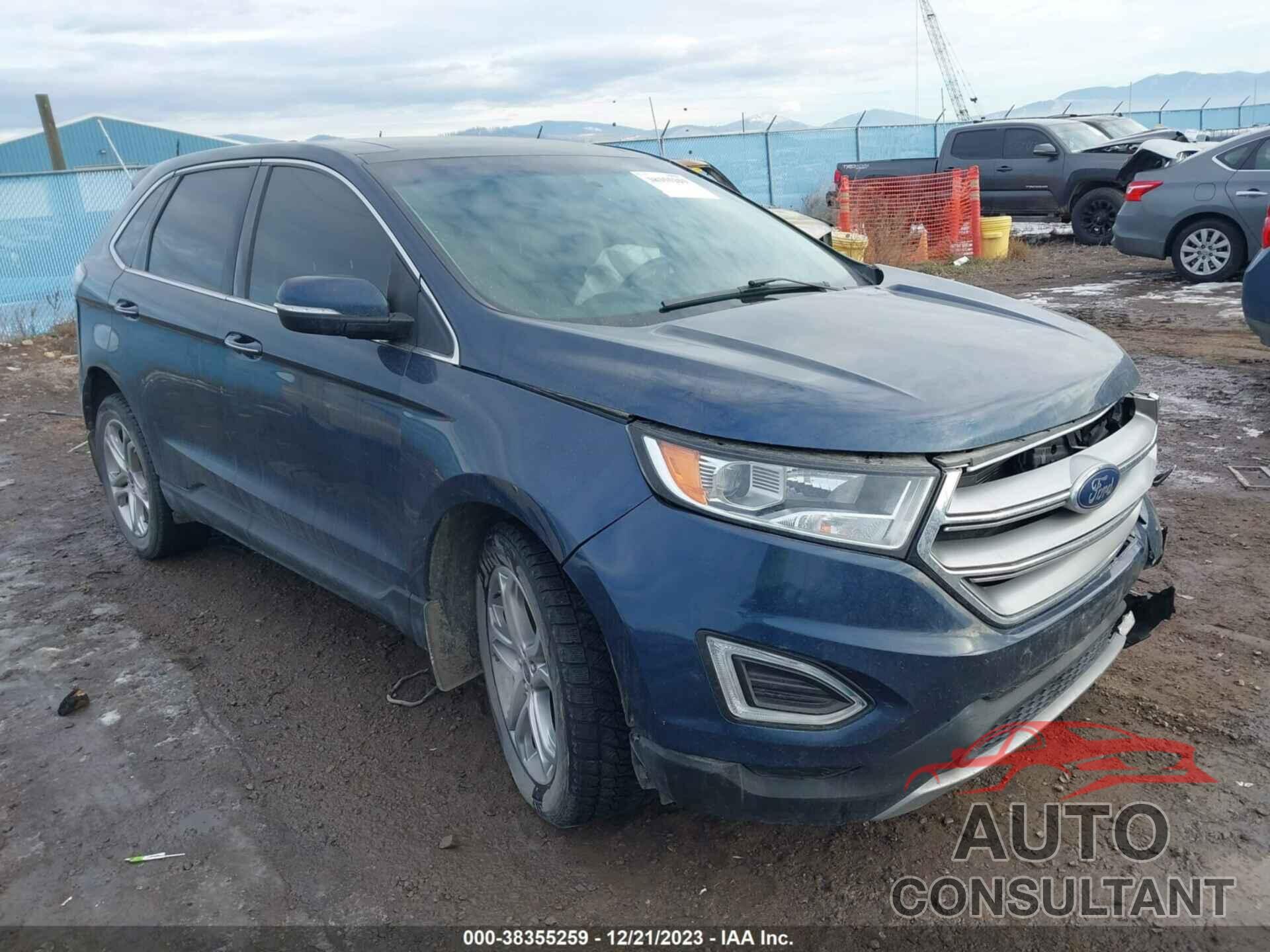 FORD EDGE 2017 - 2FMPK4K98HBB53713