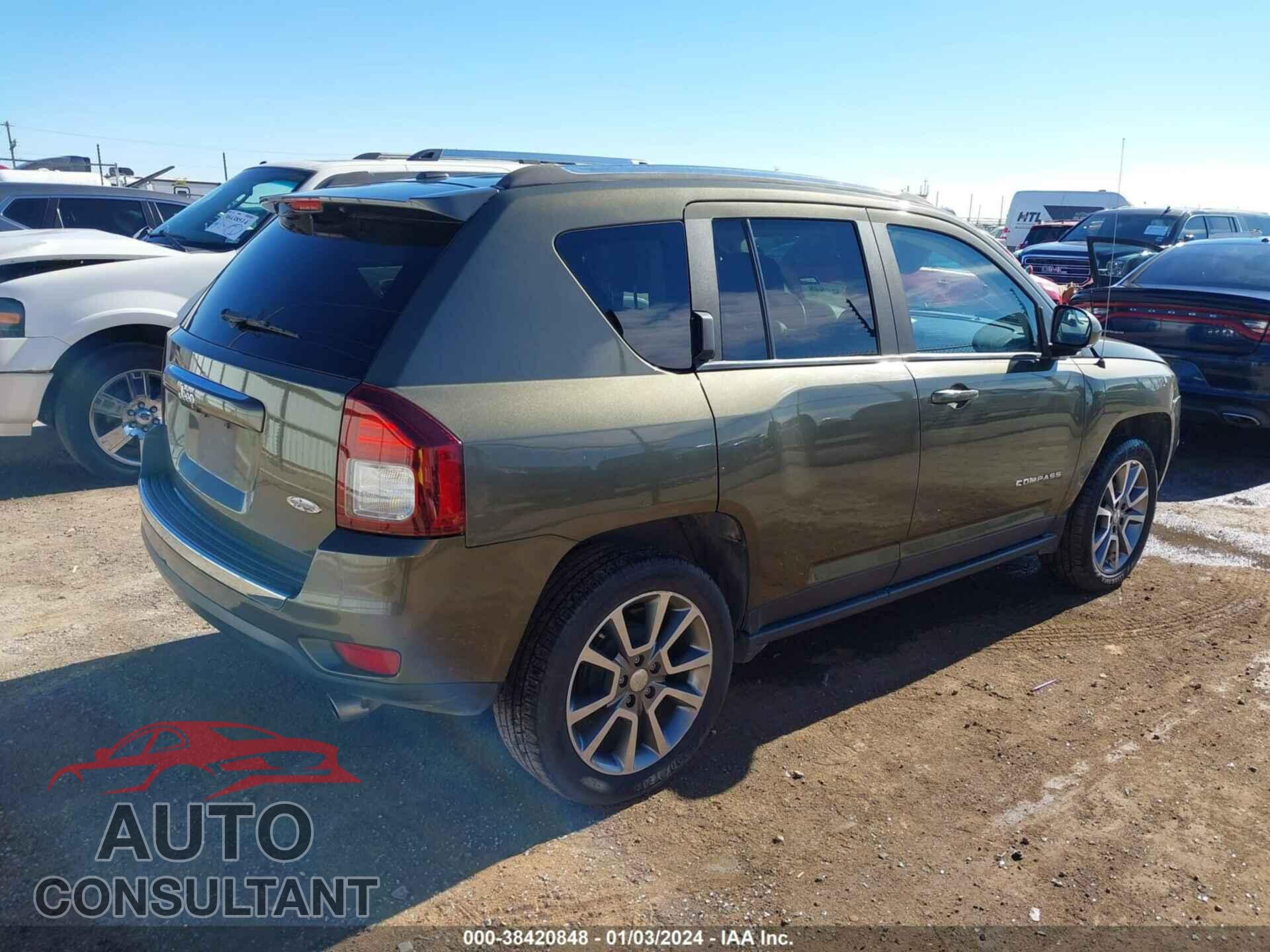 JEEP COMPASS 2016 - 1C4NJCEA3GD547224