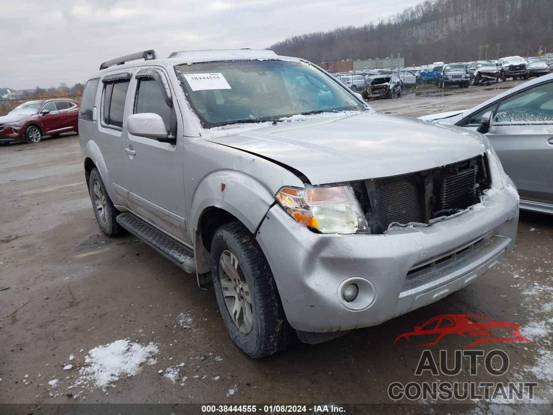 NISSAN PATHFINDER 2012 - 5N1AR1NB9CC612836