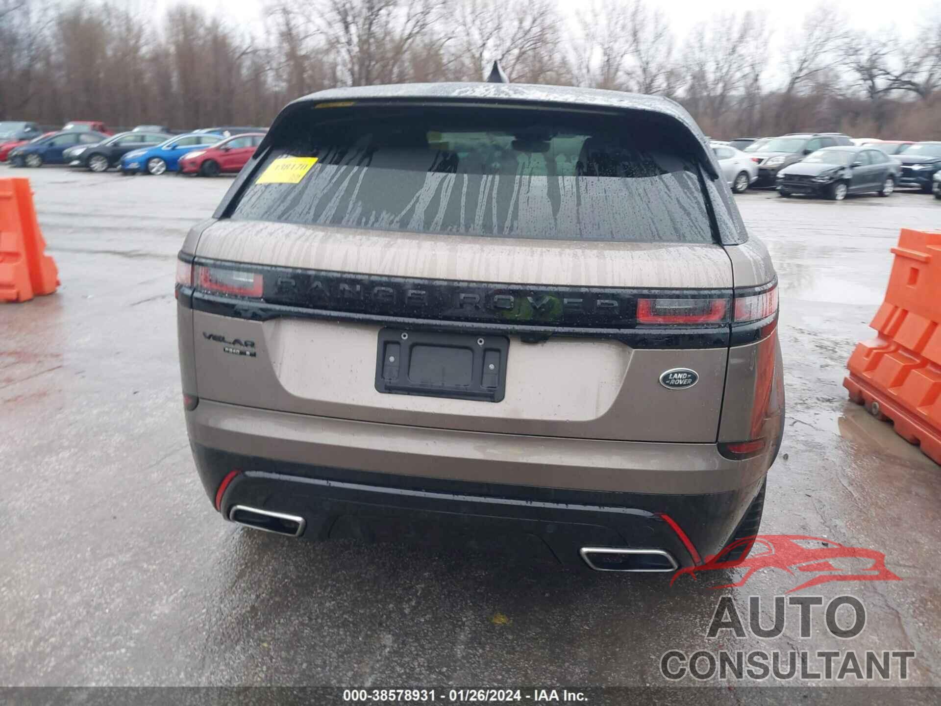 LAND ROVER RANGE ROVER VELAR 2020 - SALYK2FV5LA278363