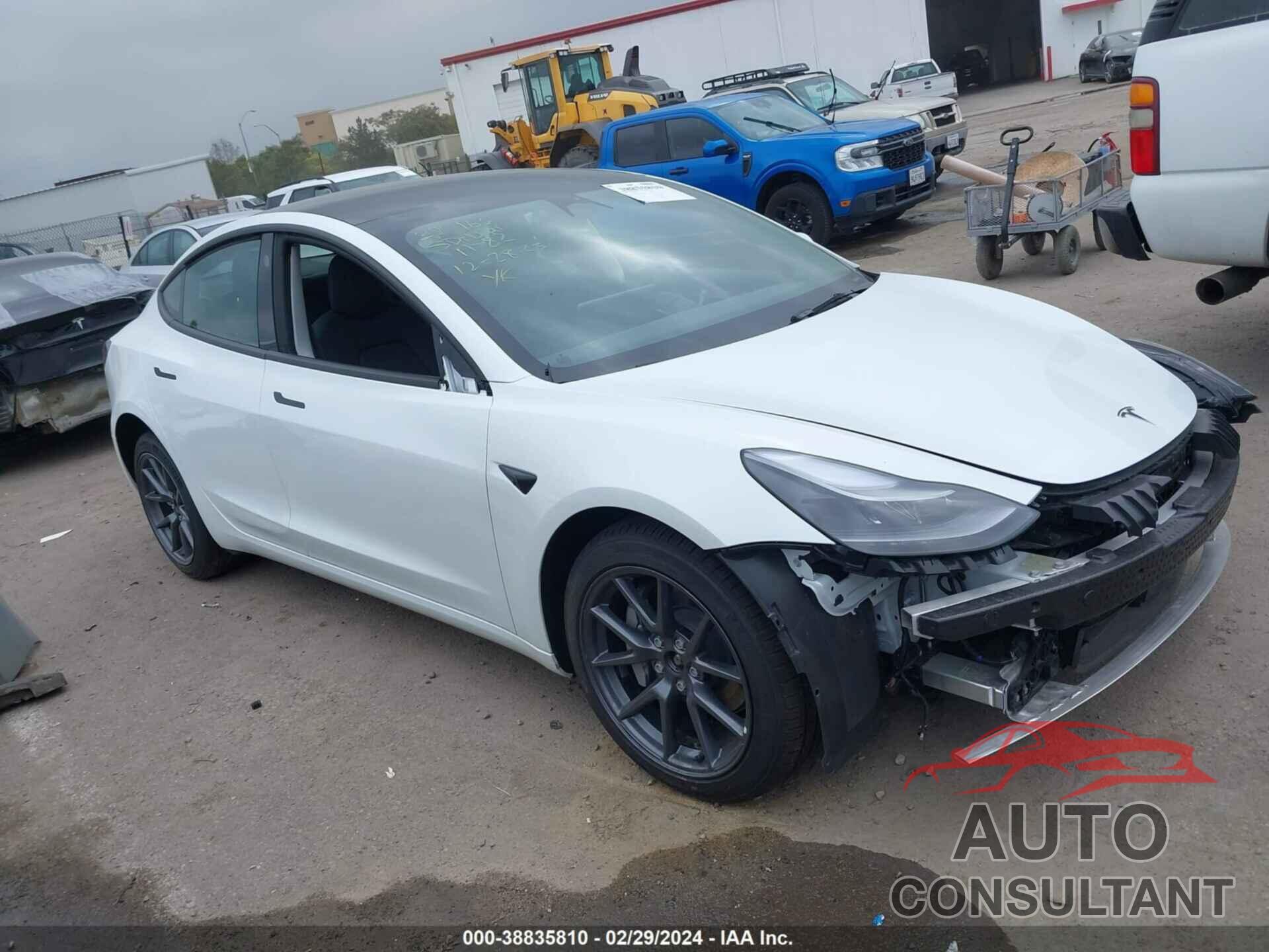 TESLA MODEL 3 2022 - 5YJ3E1EB8NF299843