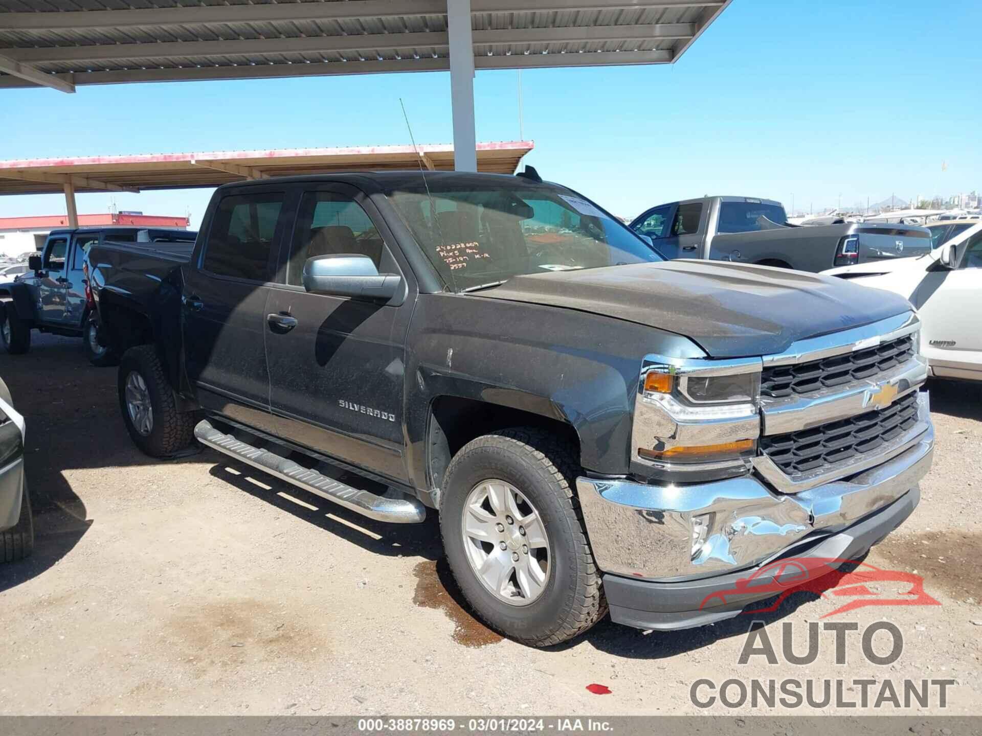 CHEVROLET SILVERADO 2018 - 3GCPCREC0JG412557