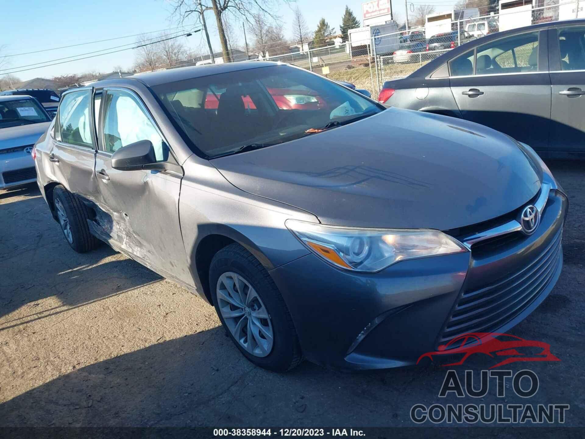TOYOTA CAMRY 2017 - 4T1BF1FK1HU367897