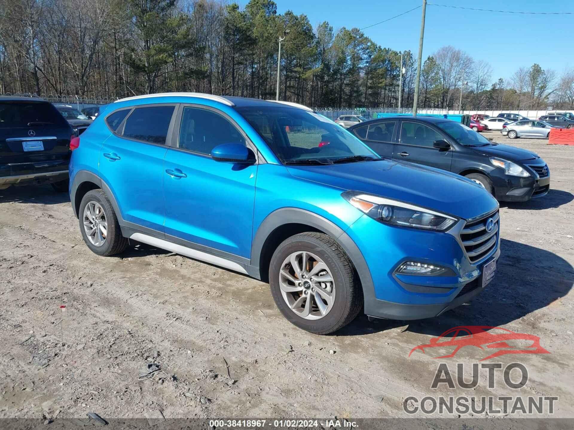 HYUNDAI TUCSON 2018 - KM8J3CA45JU738607