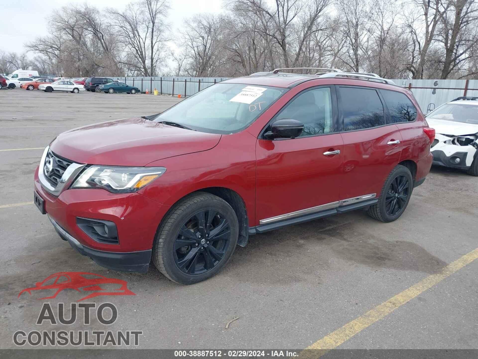 NISSAN PATHFINDER 2017 - 5N1DR2MM4HC676408