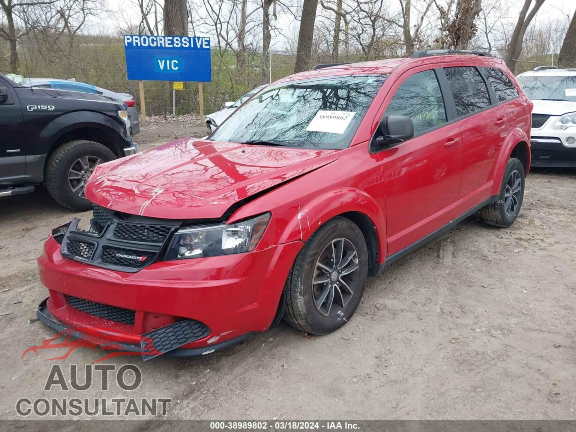 DODGE JOURNEY 2017 - 3C4PDDAG1HT615953