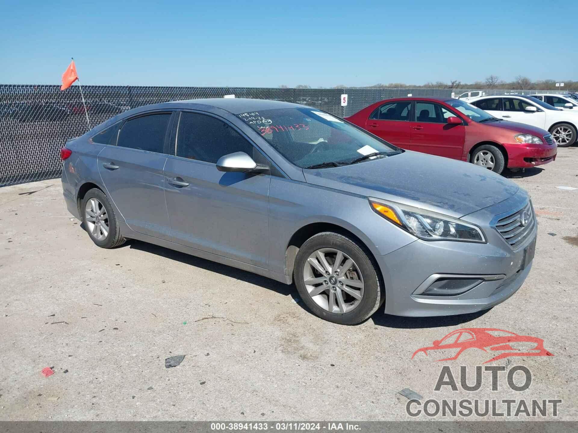 HYUNDAI SONATA 2016 - 5NPE24AFXGH383369