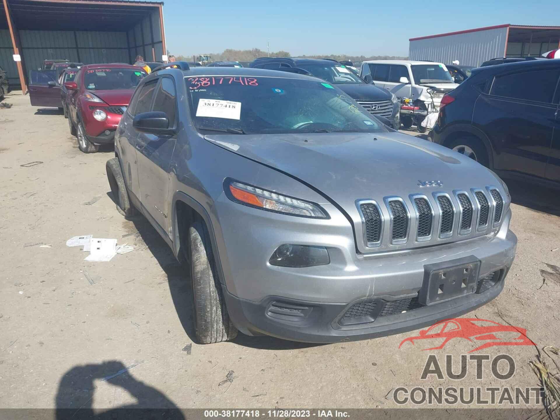 JEEP CHEROKEE 2016 - 1C4PJLAB2GW179596