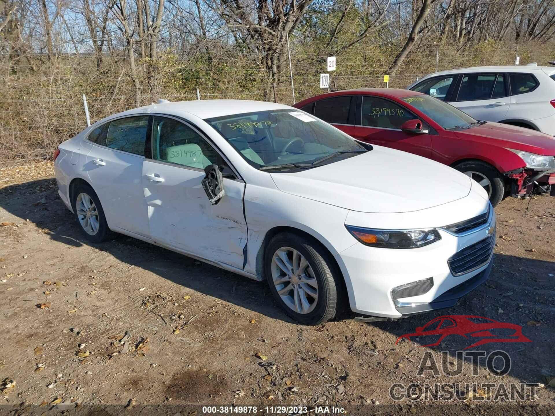 CHEVROLET MALIBU 2018 - 1G1ZD5STXJF241488