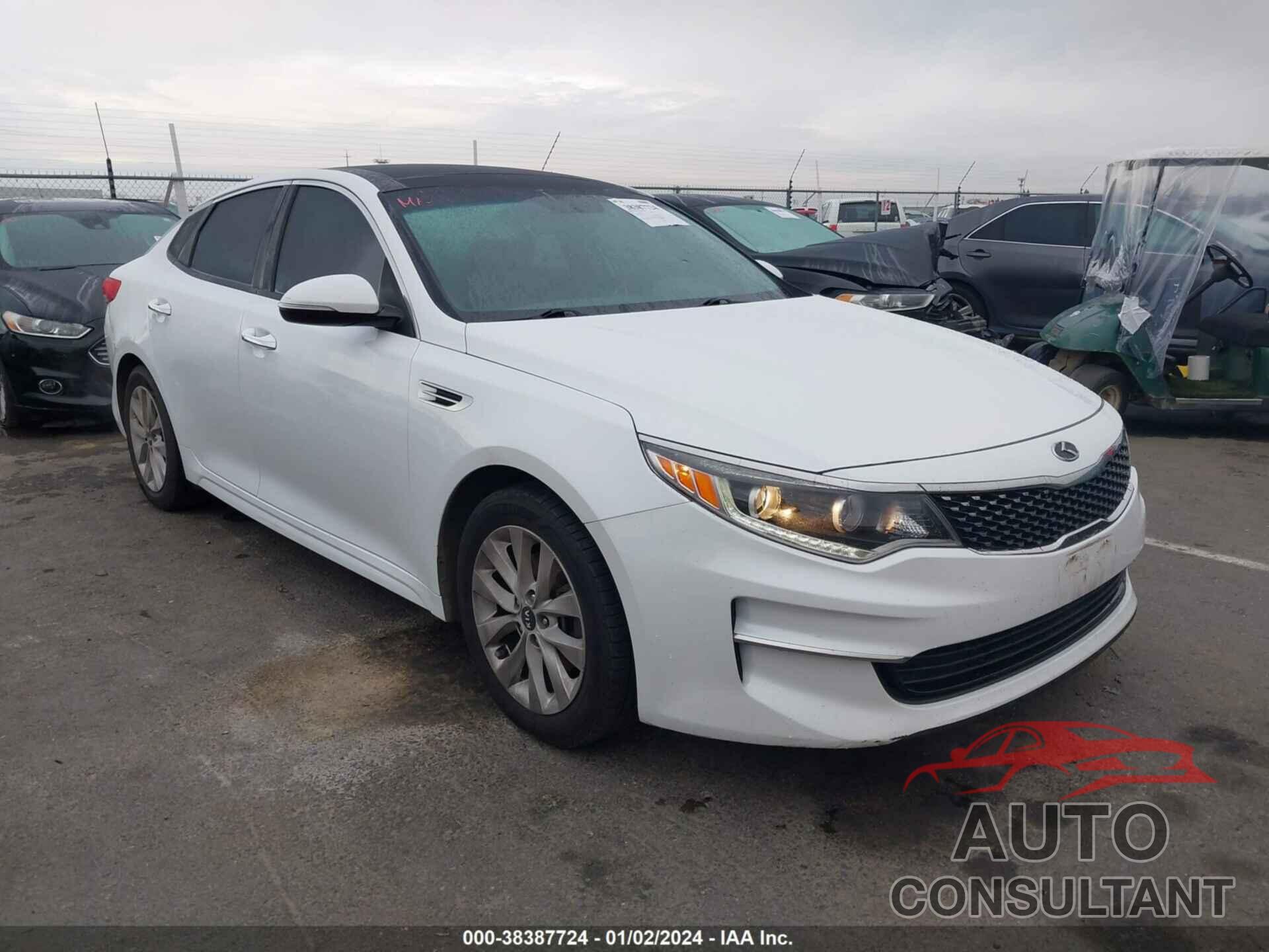 KIA OPTIMA 2016 - 5XXGU4L35GG075043