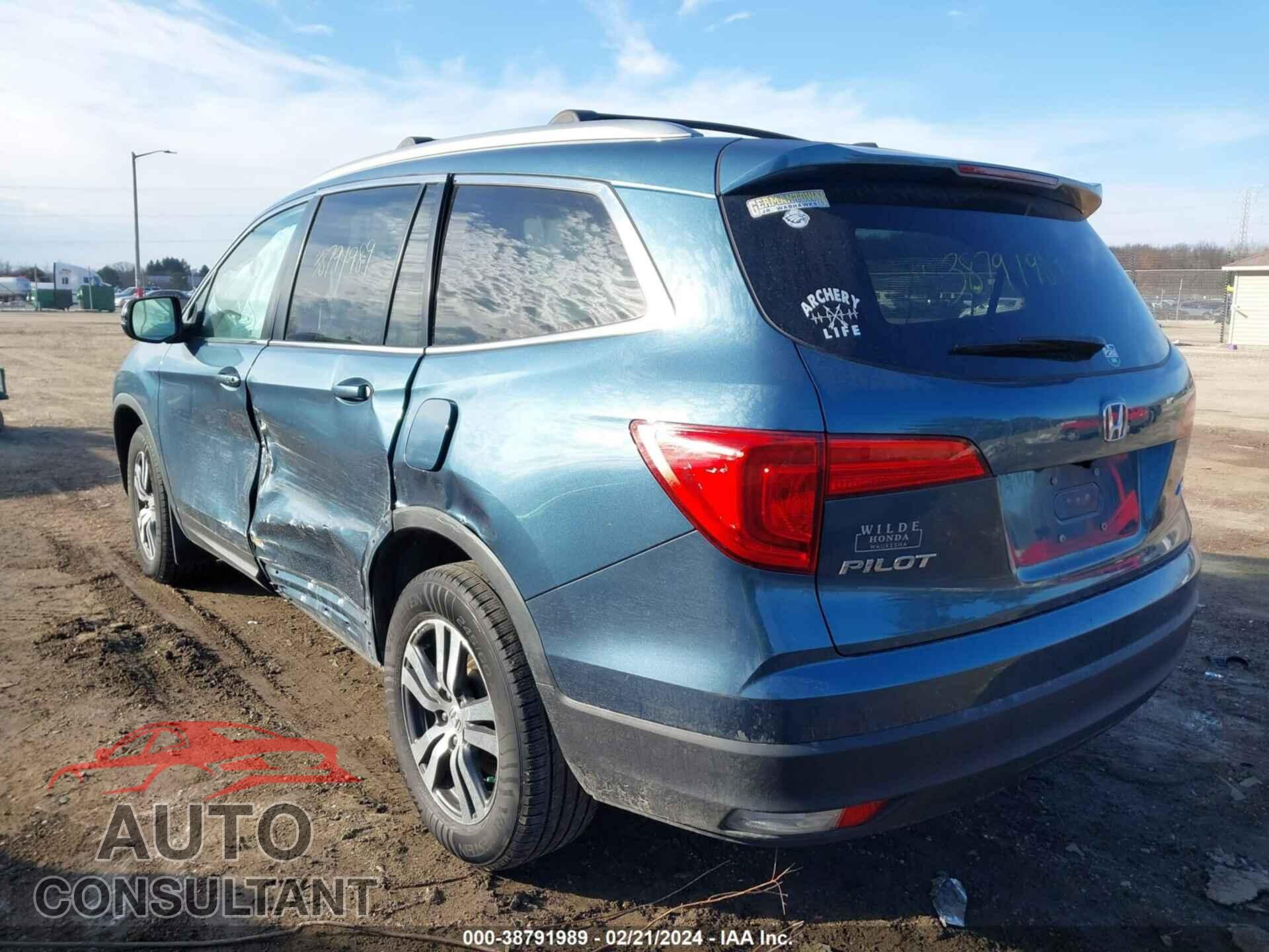 HONDA PILOT 2018 - 5FNYF6H59JB000120