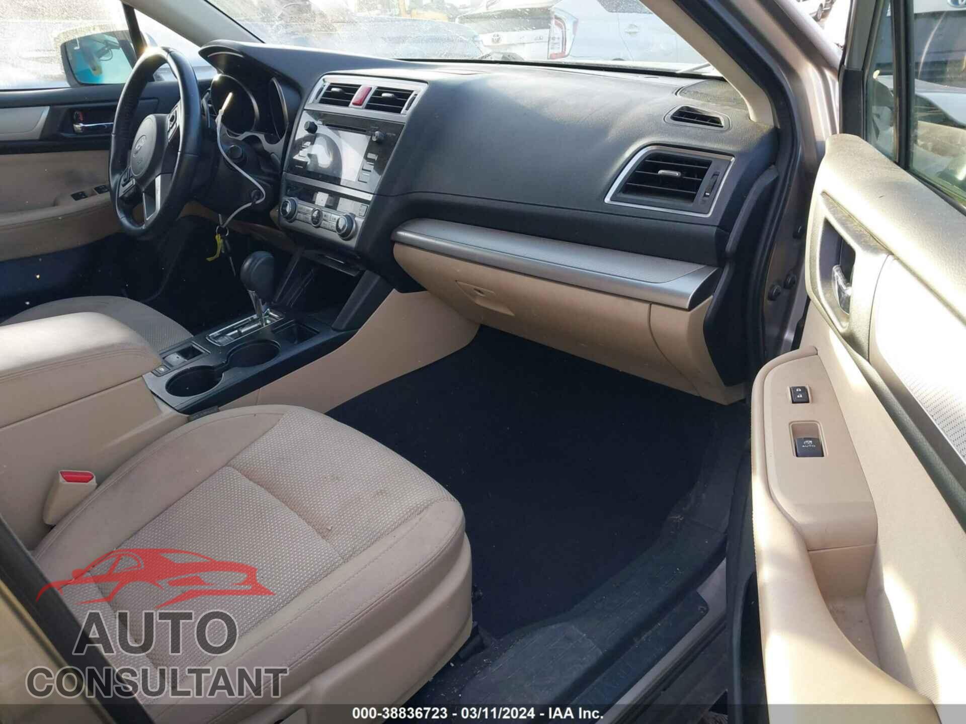 SUBARU OUTBACK 2017 - 4S4BSACC0H3341872