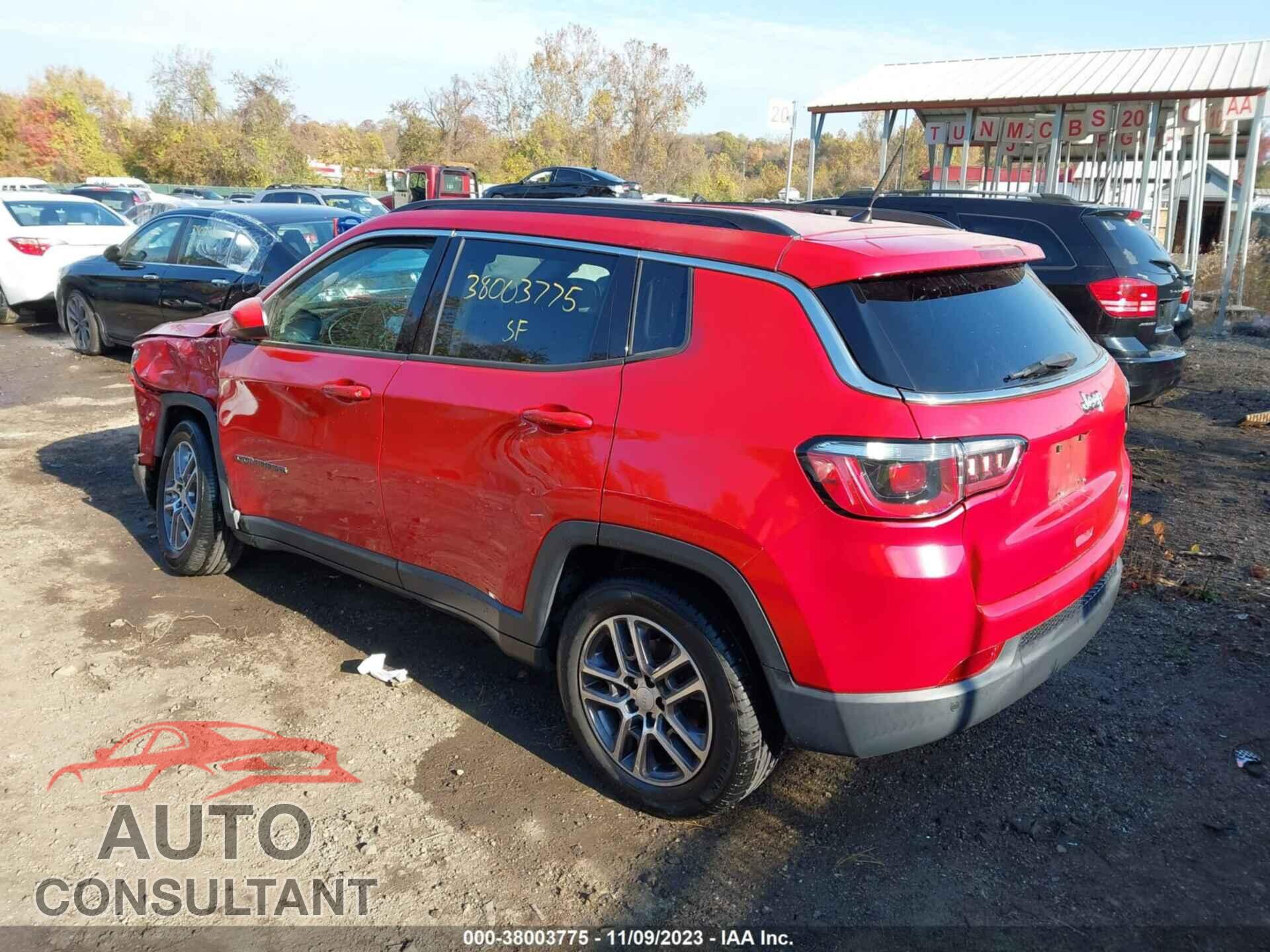 JEEP COMPASS 2017 - 3C4NJCBB7HT653300