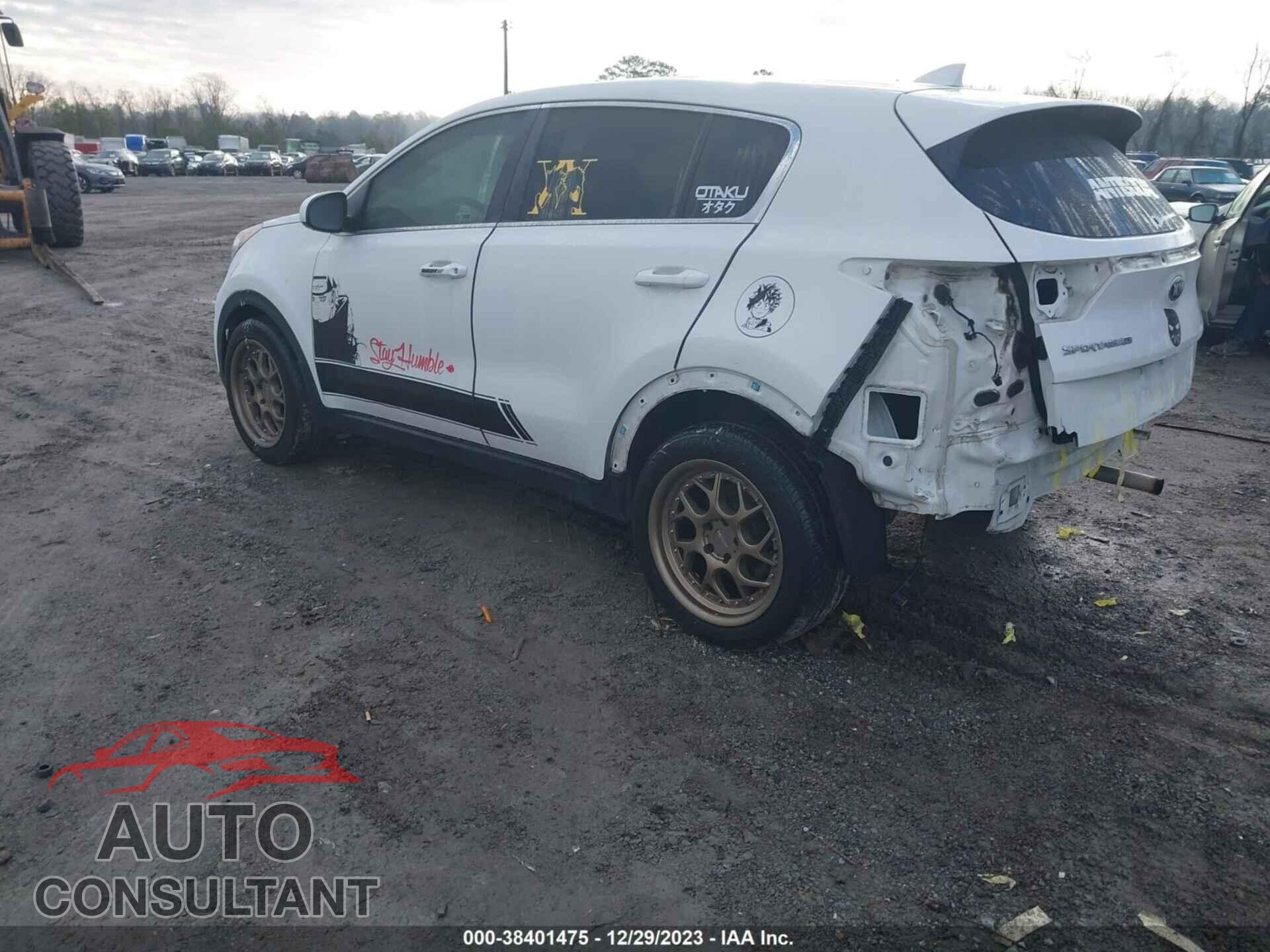 KIA SPORTAGE 2017 - KNDPM3AC2H7290628