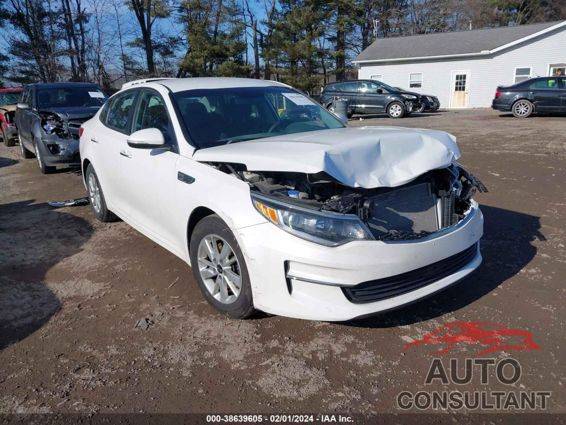 KIA OPTIMA 2016 - KNAGT4L30G5071230